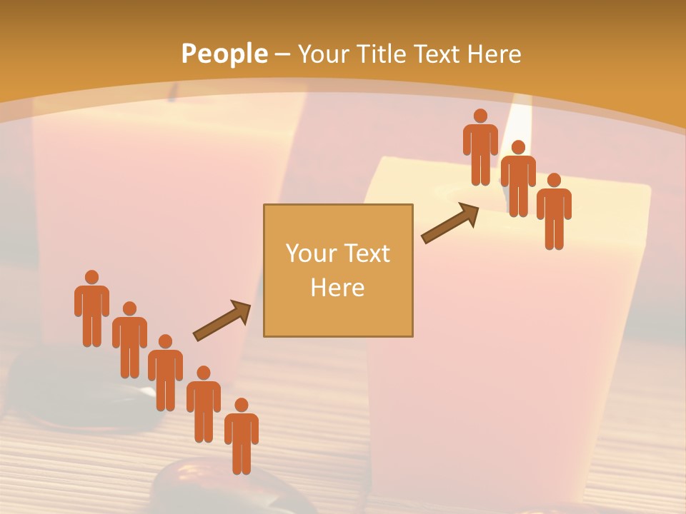 Cotton Stack Material PowerPoint Template