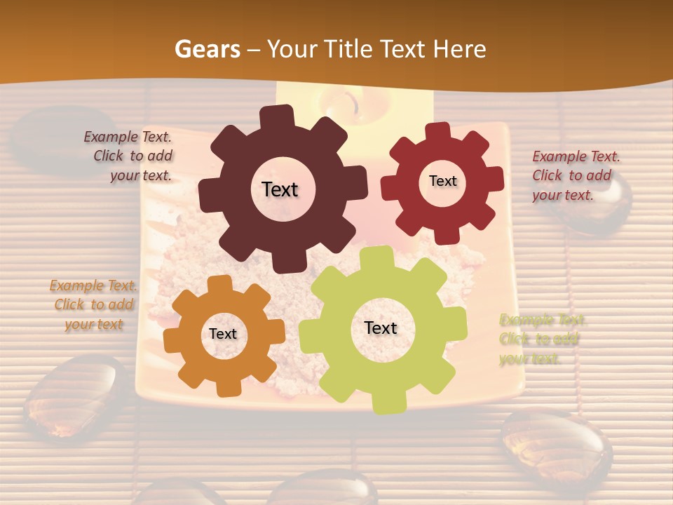 Cotton Fabric Dry PowerPoint Template