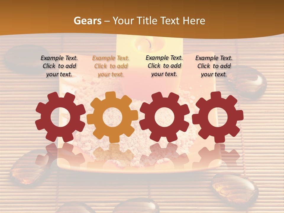 Cotton Fabric Dry PowerPoint Template