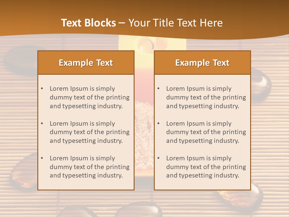Cotton Fabric Dry PowerPoint Template