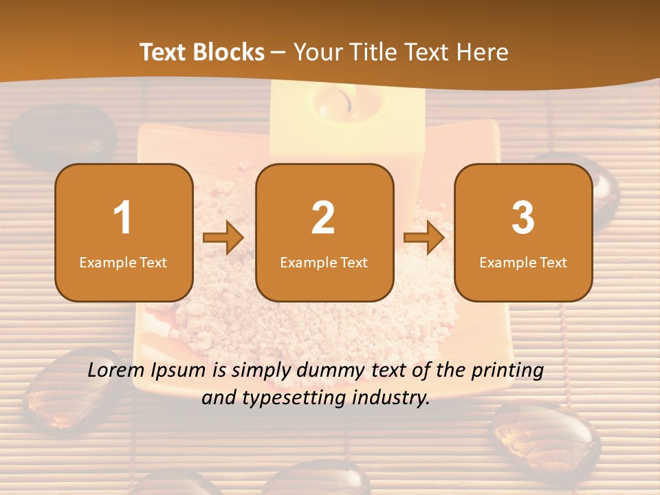 Cotton Fabric Dry PowerPoint Template