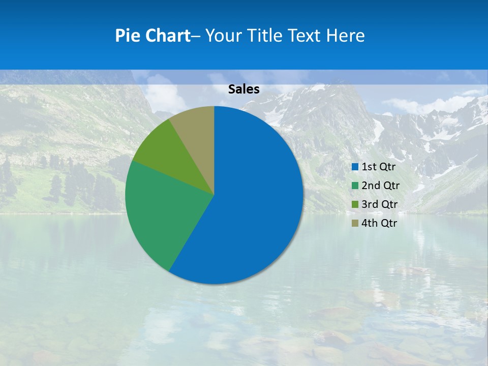 Turquoise Lake PowerPoint Template