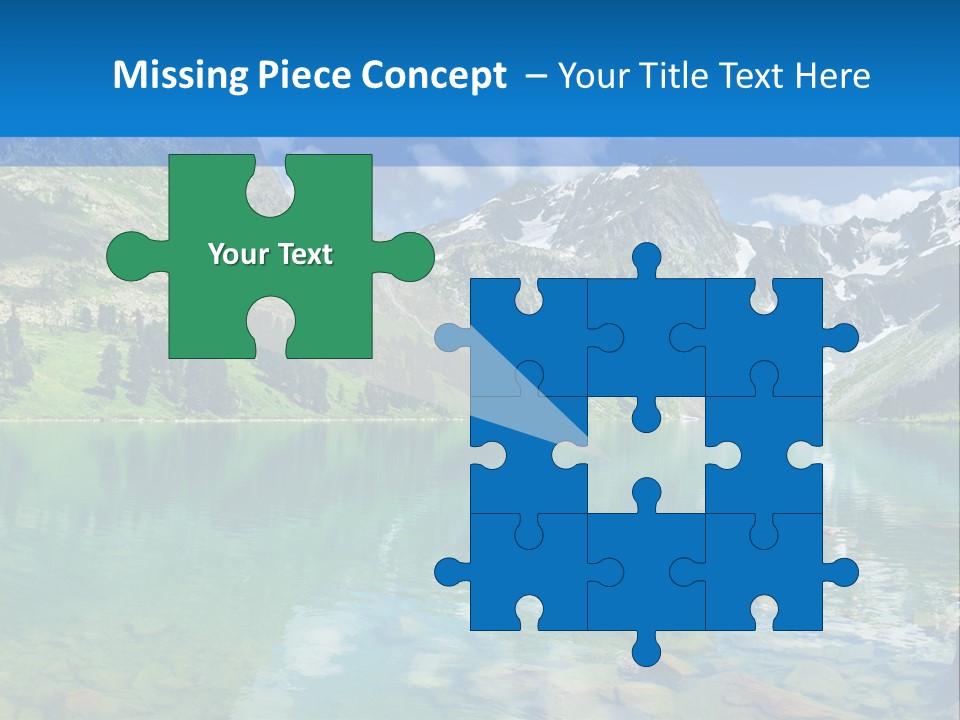 Turquoise Lake PowerPoint Template