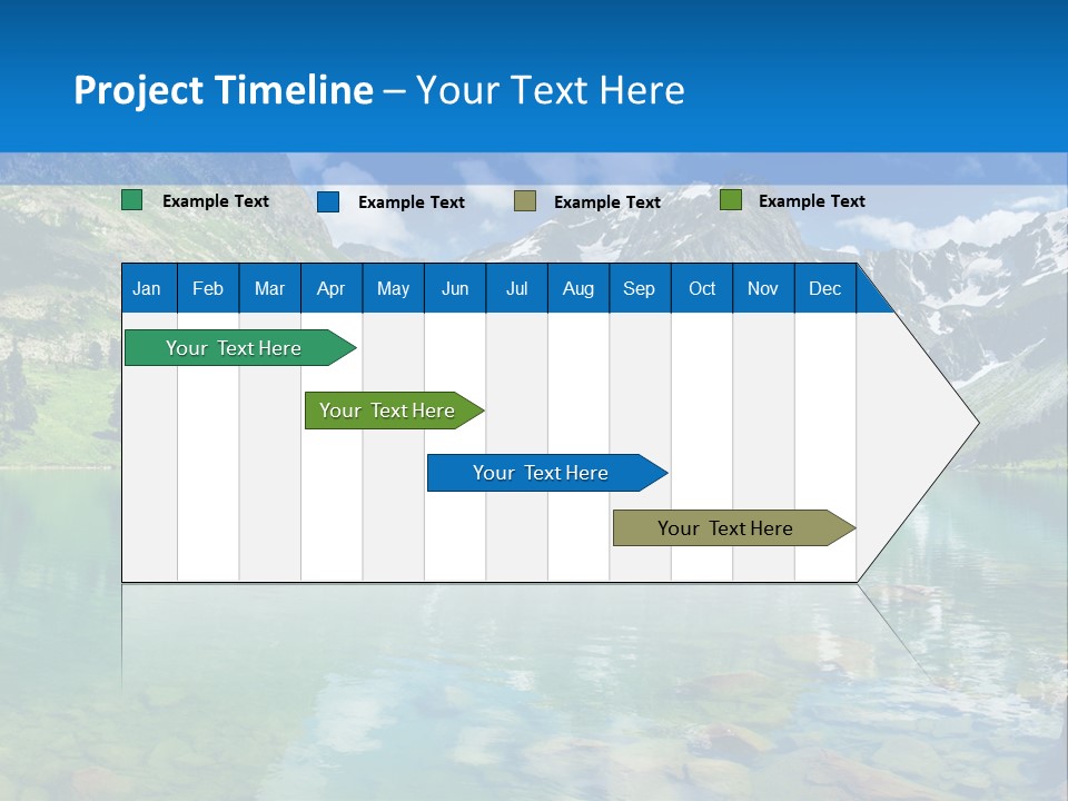 Turquoise Lake PowerPoint Template
