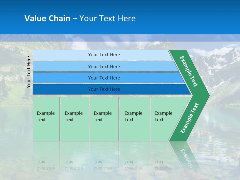 Turquoise Lake PowerPoint Template