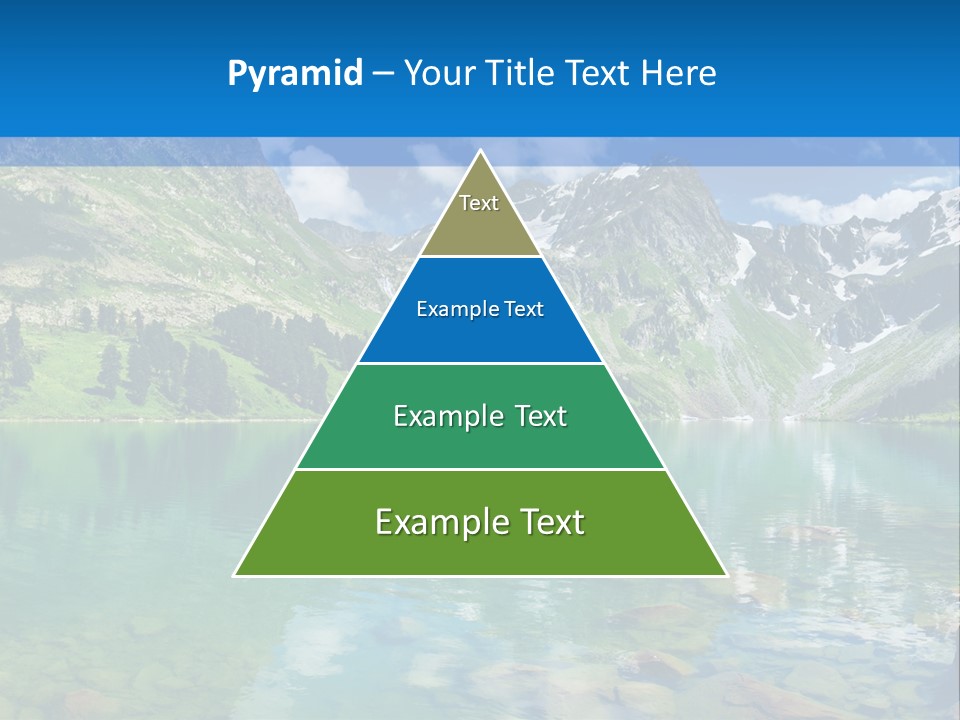 Turquoise Lake PowerPoint Template