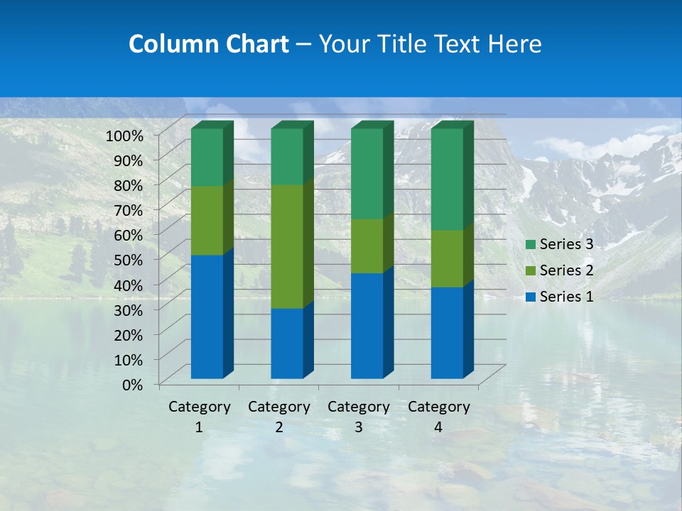 Turquoise Lake PowerPoint Template
