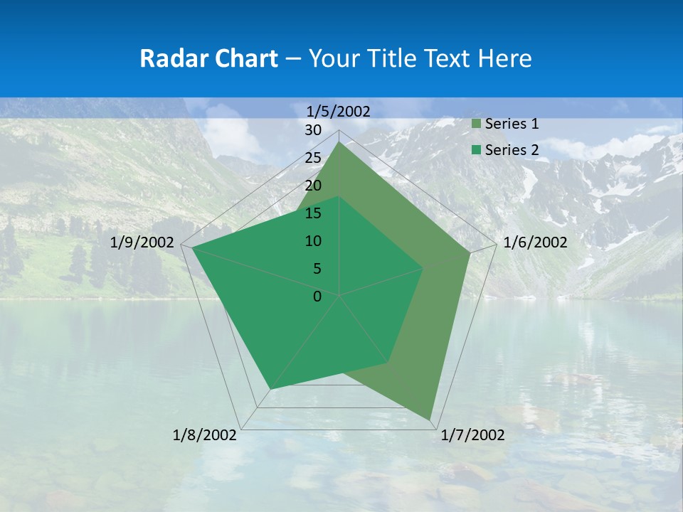 Turquoise Lake PowerPoint Template