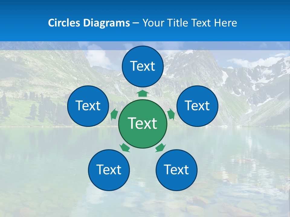 Turquoise Lake PowerPoint Template