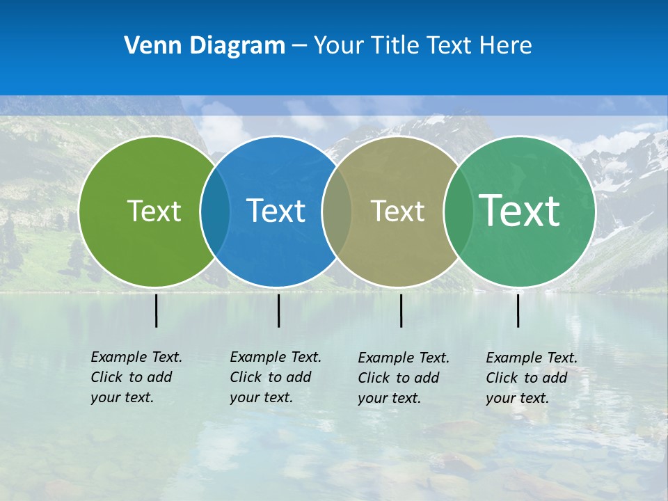 Turquoise Lake PowerPoint Template