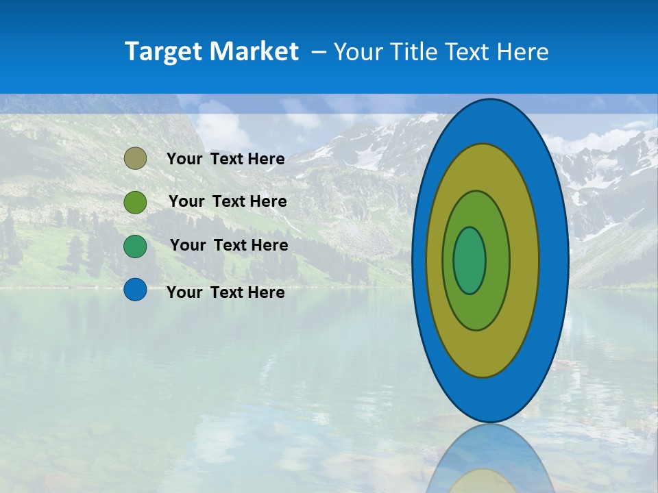 Turquoise Lake PowerPoint Template