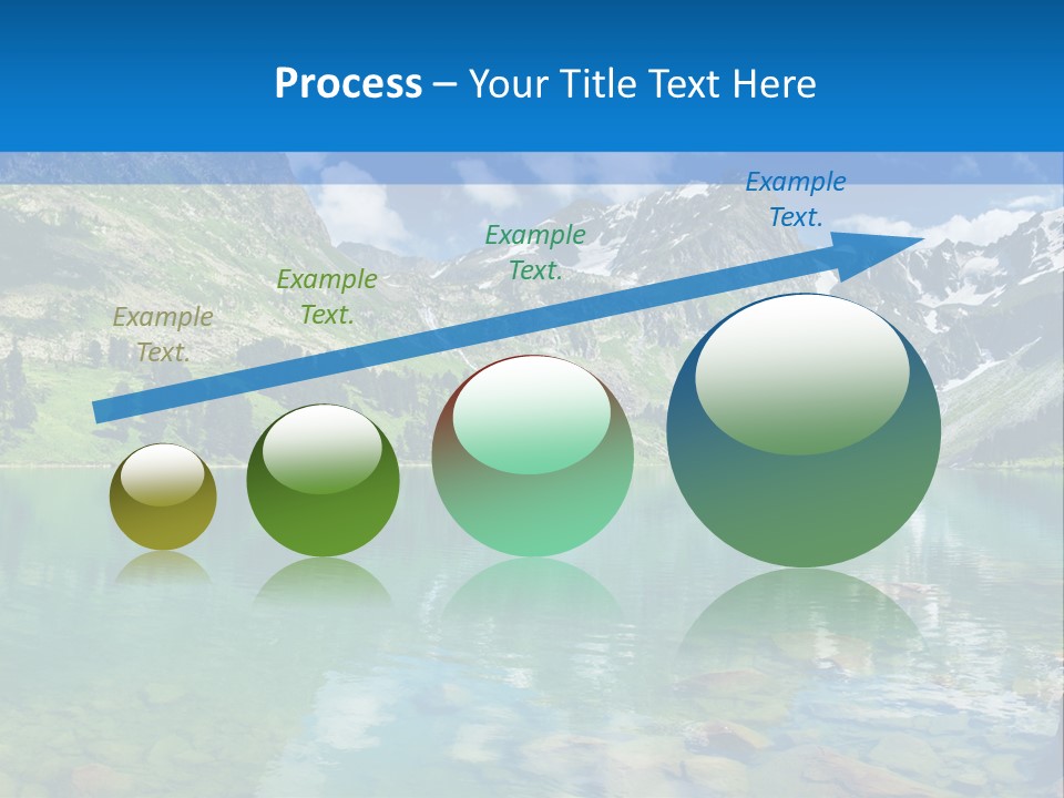 Turquoise Lake PowerPoint Template
