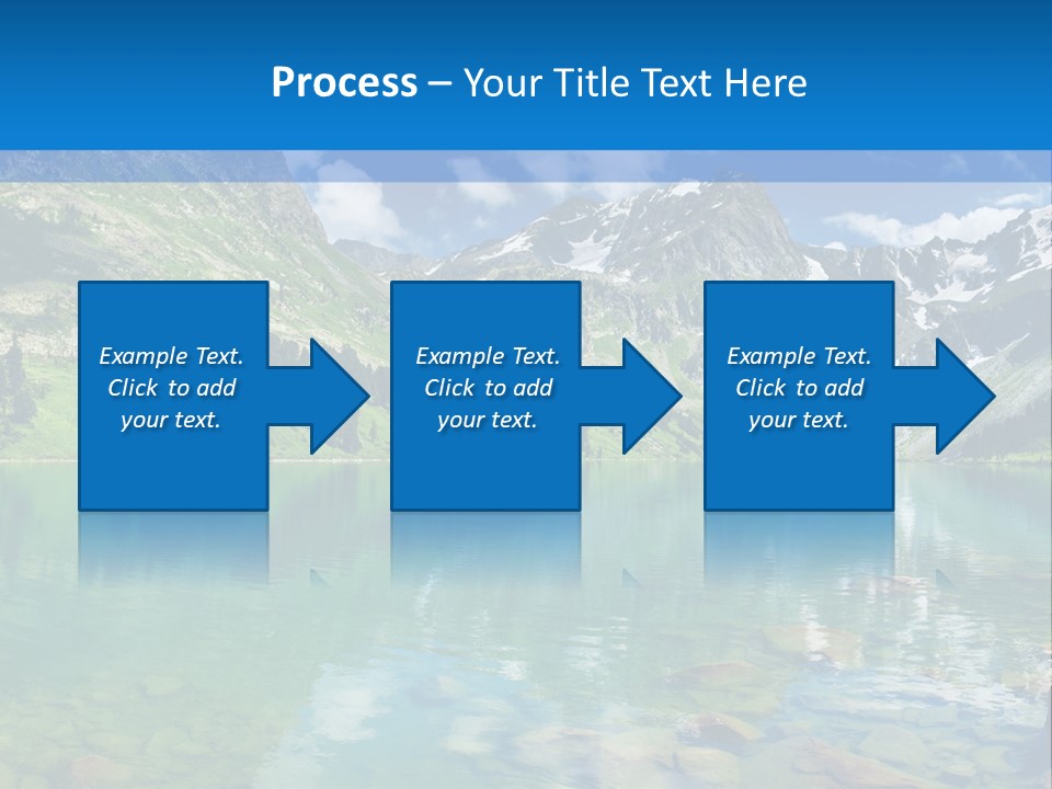Turquoise Lake PowerPoint Template
