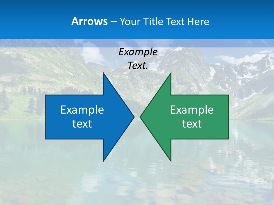 Turquoise Lake PowerPoint Template