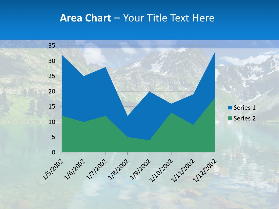 Turquoise Lake PowerPoint Template