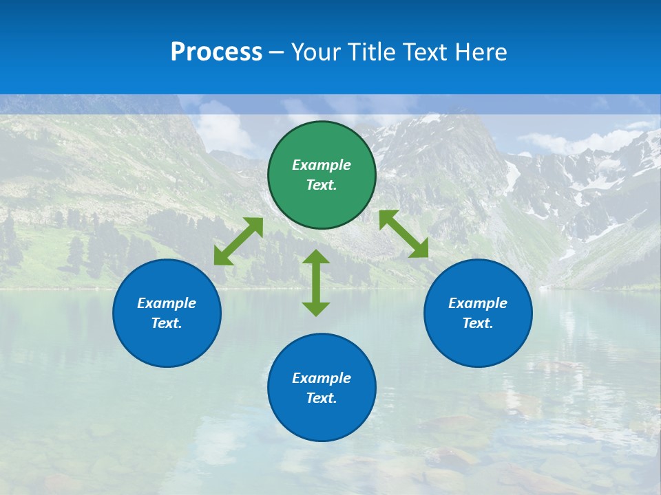Turquoise Lake PowerPoint Template