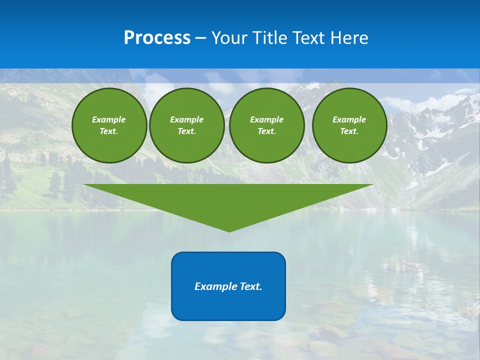 Turquoise Lake PowerPoint Template