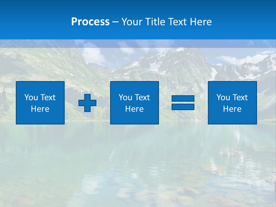 Turquoise Lake PowerPoint Template