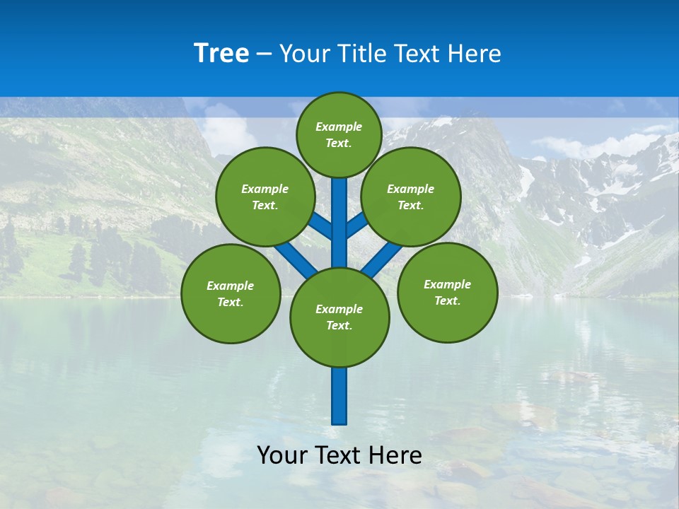 Turquoise Lake PowerPoint Template