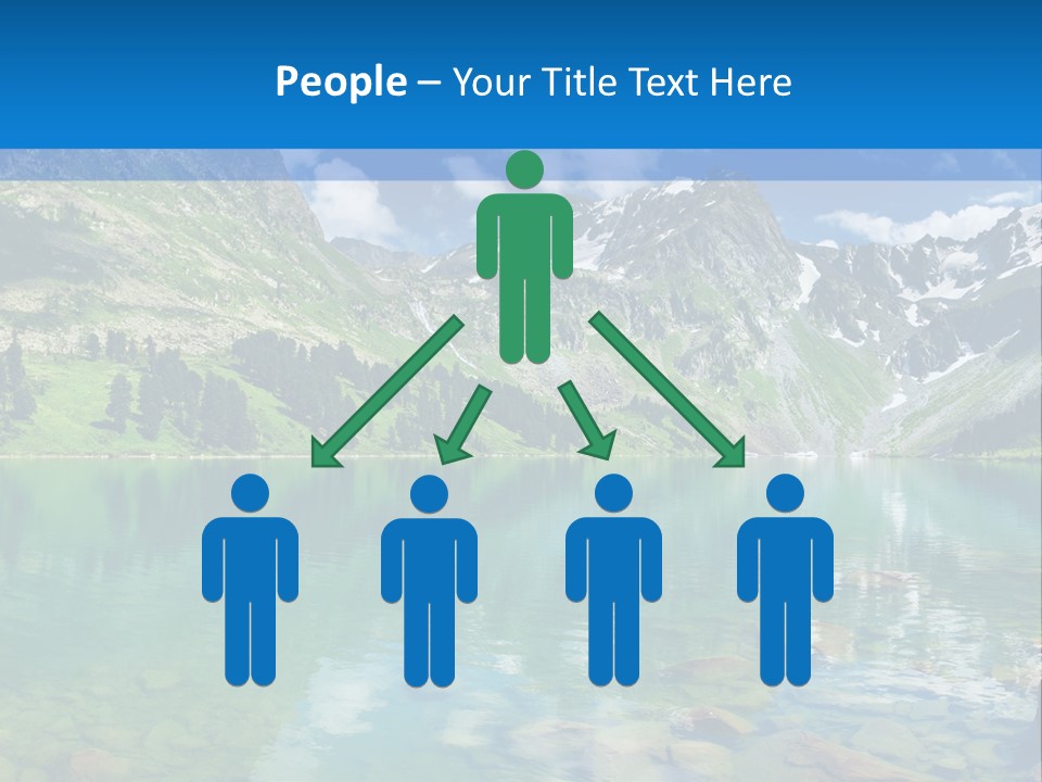 Turquoise Lake PowerPoint Template