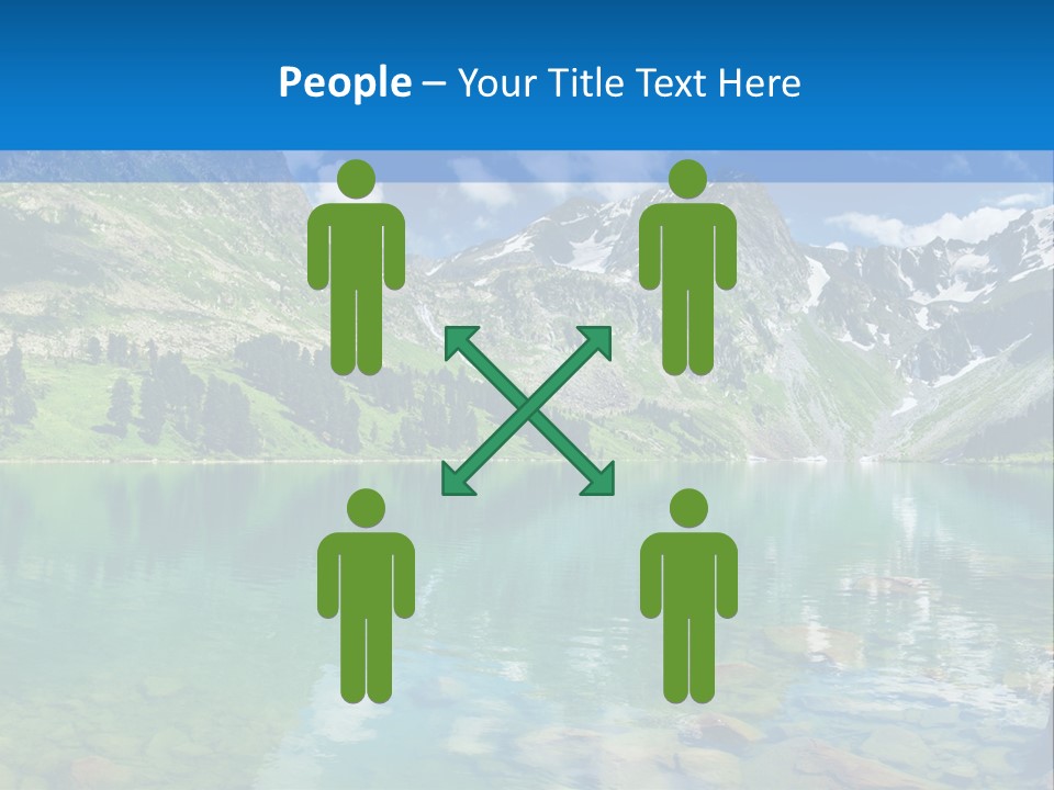 Turquoise Lake PowerPoint Template