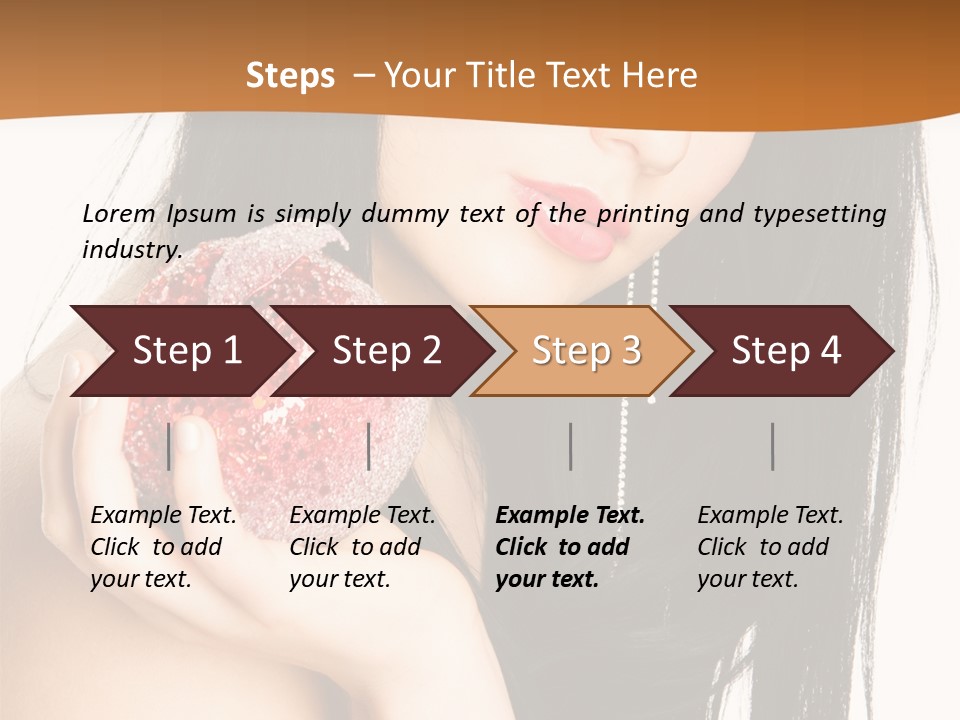 Sea Color Saç Boyası PowerPoint Template