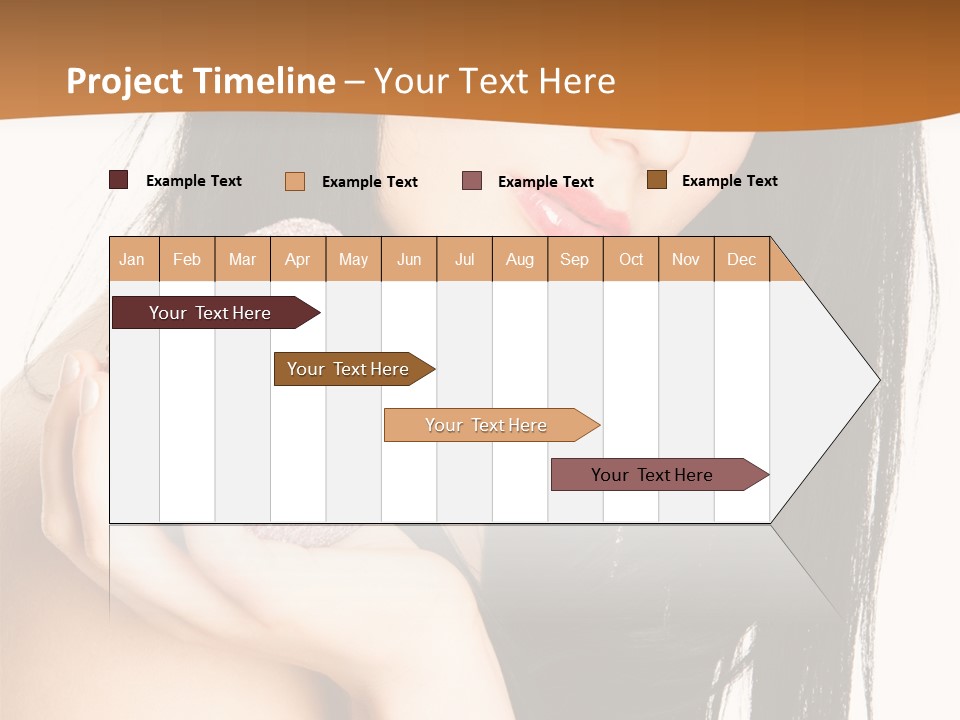 Sea Color Saç Boyası PowerPoint Template