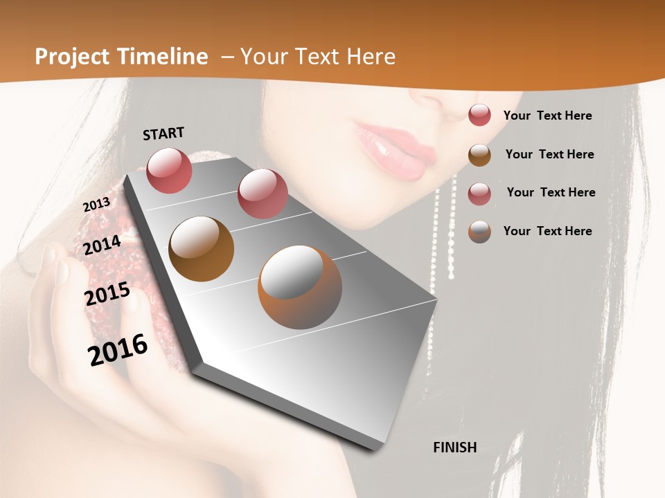 Sea Color Saç Boyası PowerPoint Template