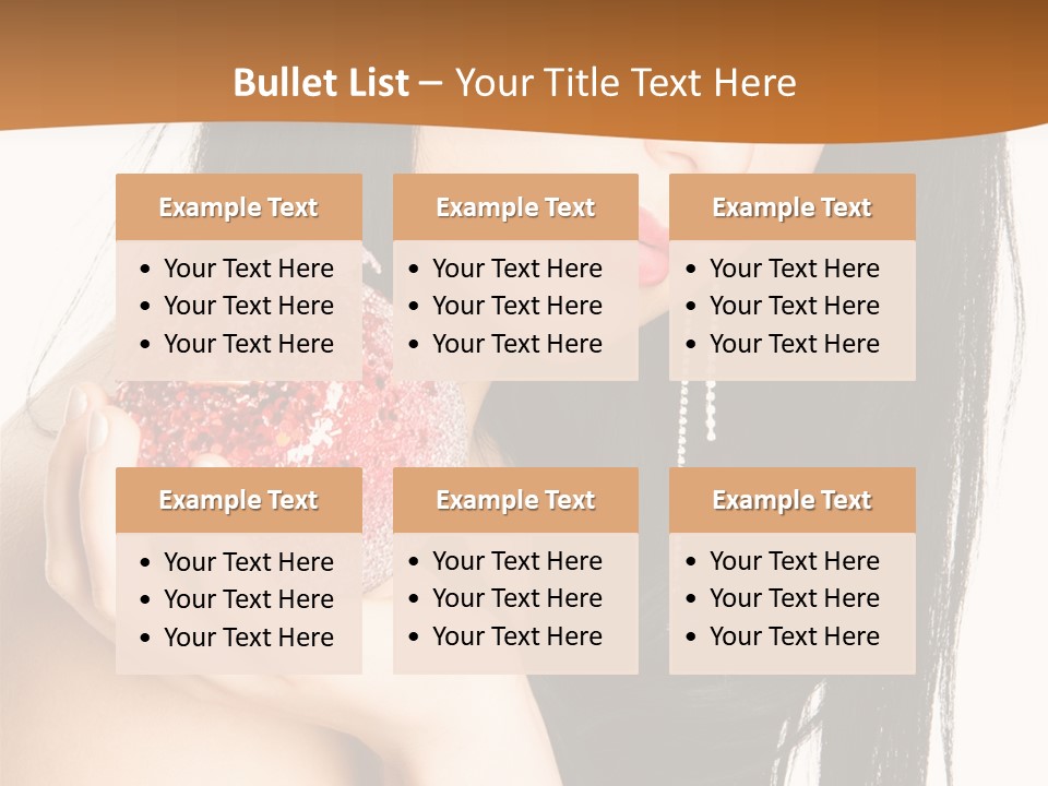 Sea Color Saç Boyası PowerPoint Template