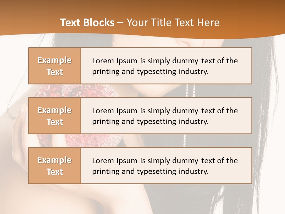 Sea Color Saç Boyası PowerPoint Template