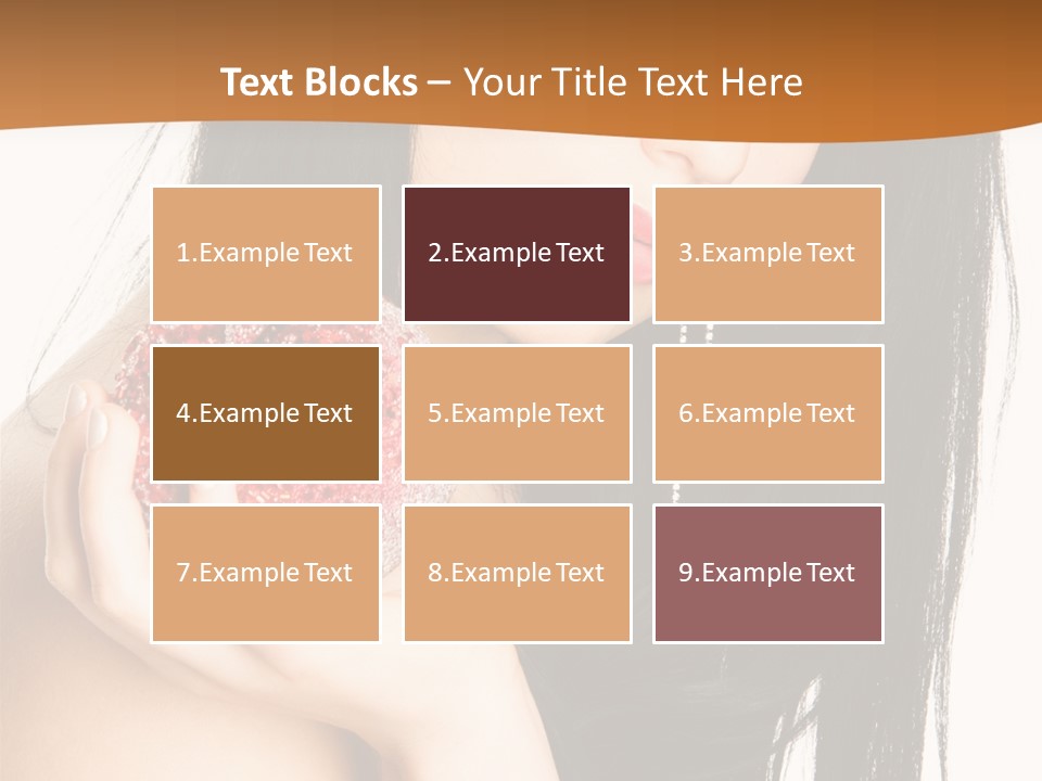 Sea Color Saç Boyası PowerPoint Template