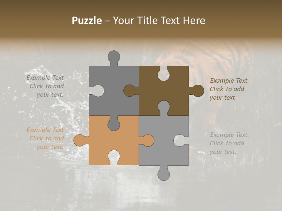 Tiger Wallpaper Hd PowerPoint Template