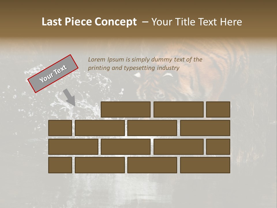 Tiger Wallpaper Hd PowerPoint Template