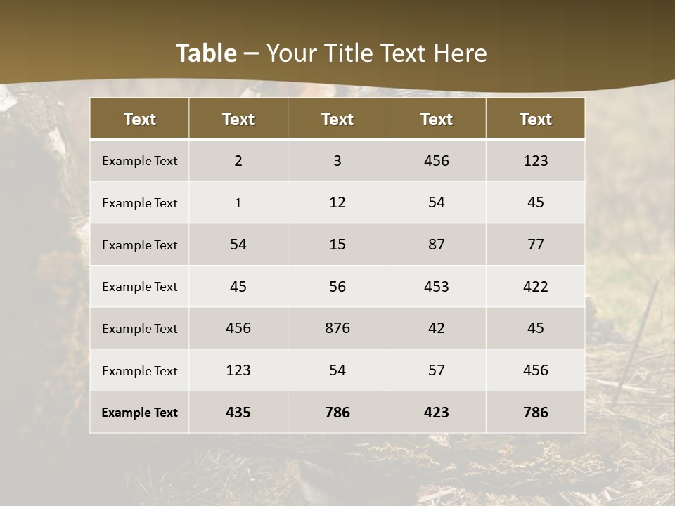 Siberian Tiger PowerPoint Template