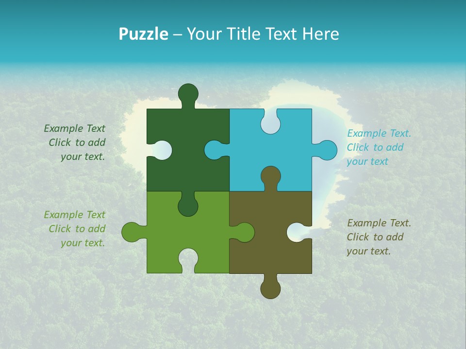 Heart Nature PowerPoint Template