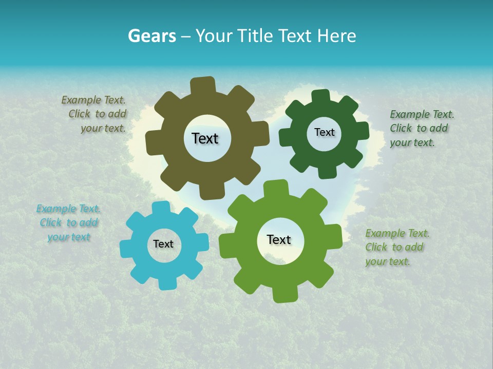 Heart Nature PowerPoint Template