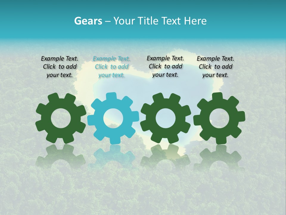 Heart Nature PowerPoint Template