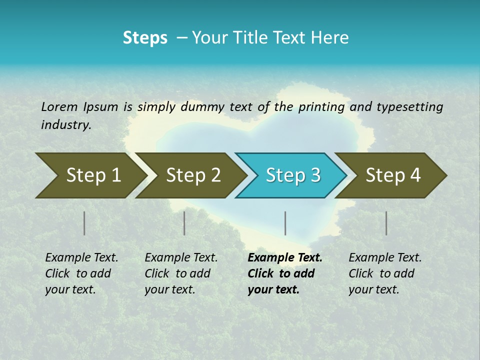 Heart Nature PowerPoint Template