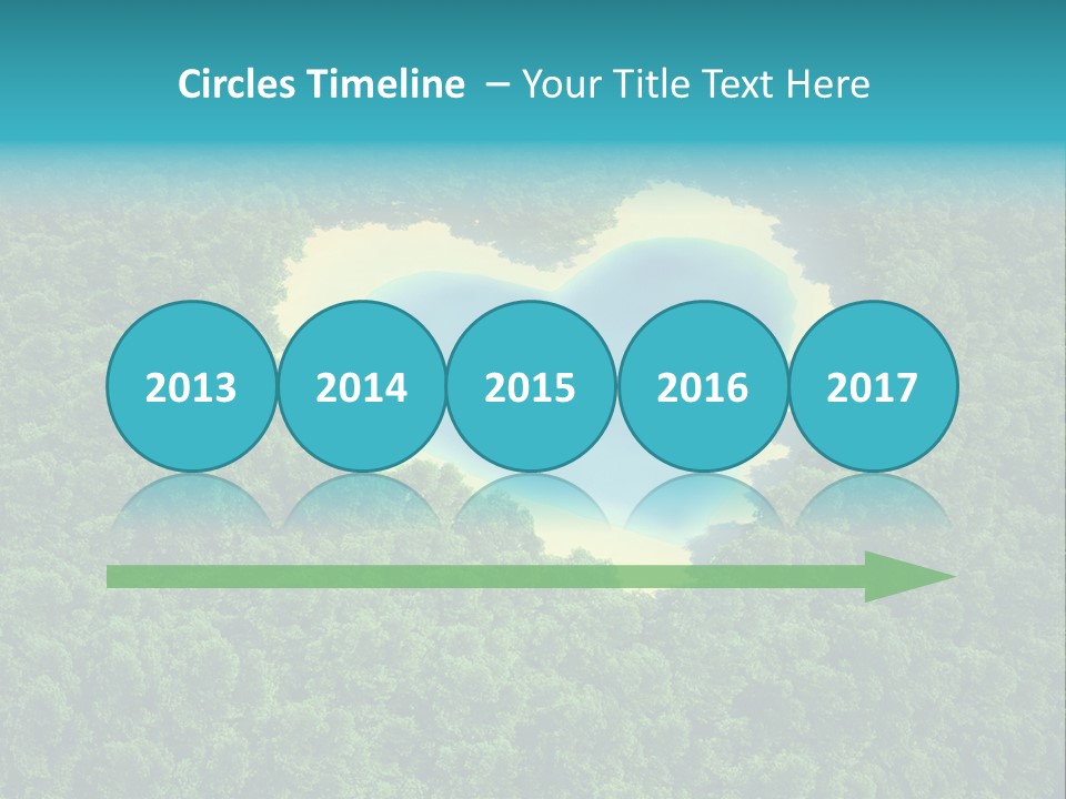 Heart Nature PowerPoint Template