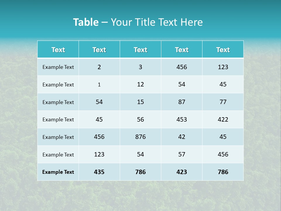 Heart Nature PowerPoint Template