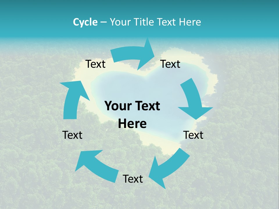 Heart Nature PowerPoint Template
