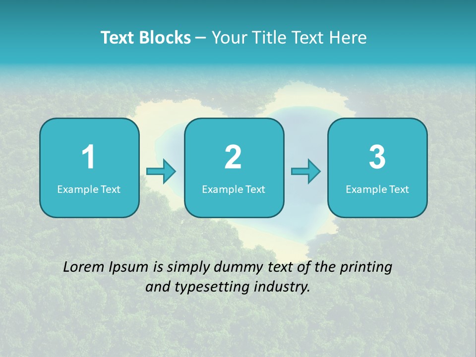 Heart Nature PowerPoint Template