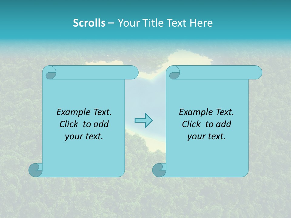 Heart Nature PowerPoint Template