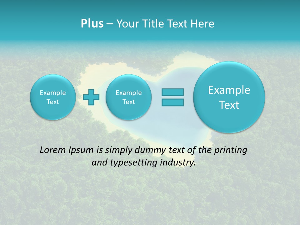 Heart Nature PowerPoint Template