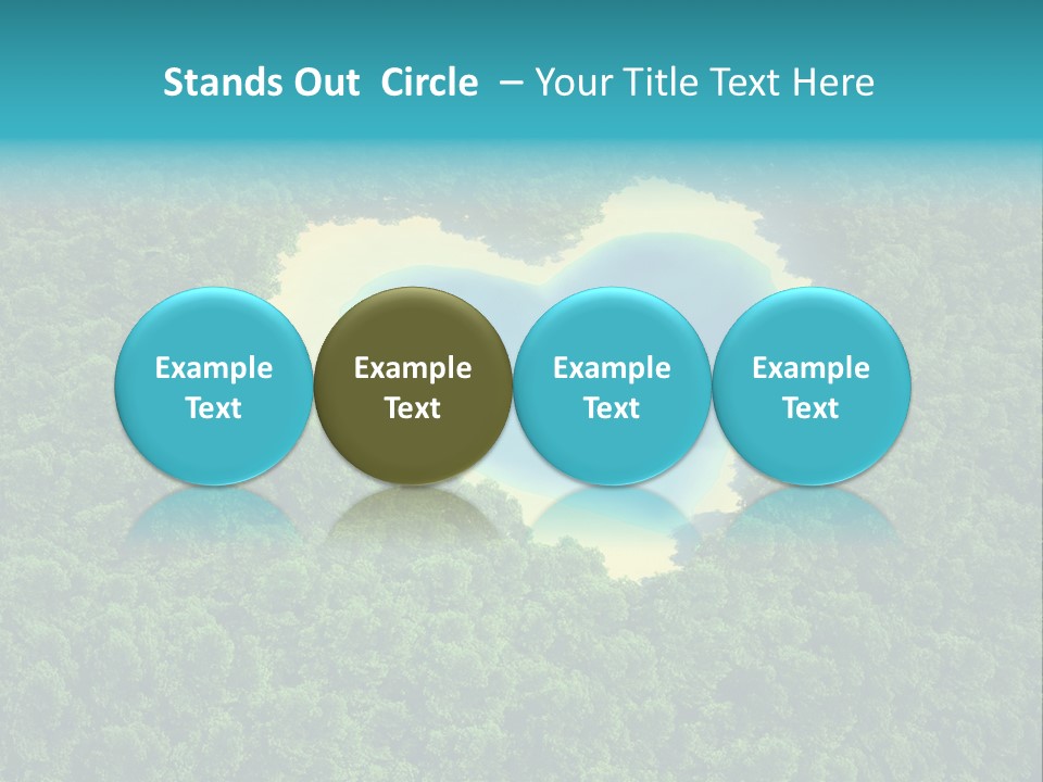 Heart Nature PowerPoint Template