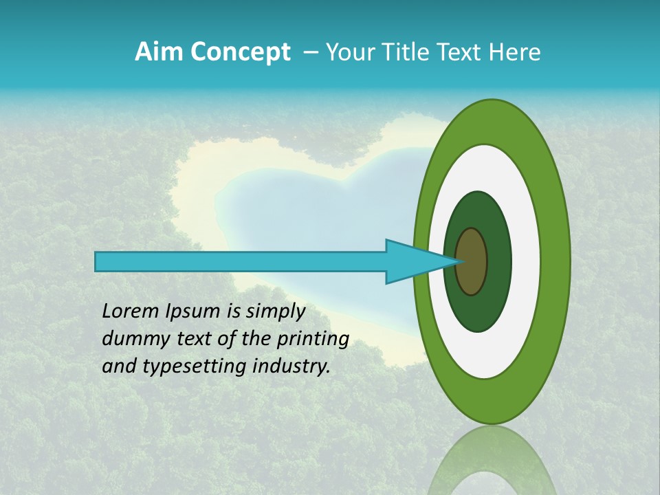 Heart Nature PowerPoint Template