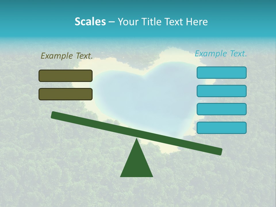 Heart Nature PowerPoint Template