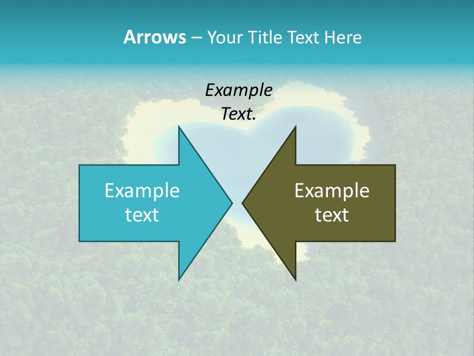 Heart Nature PowerPoint Template