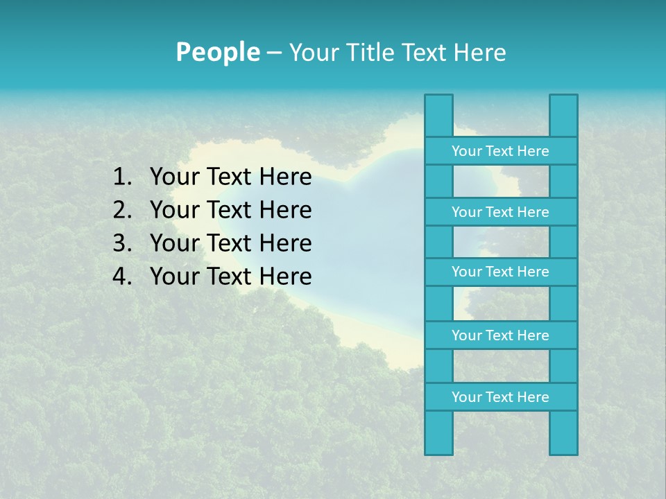 Heart Nature PowerPoint Template