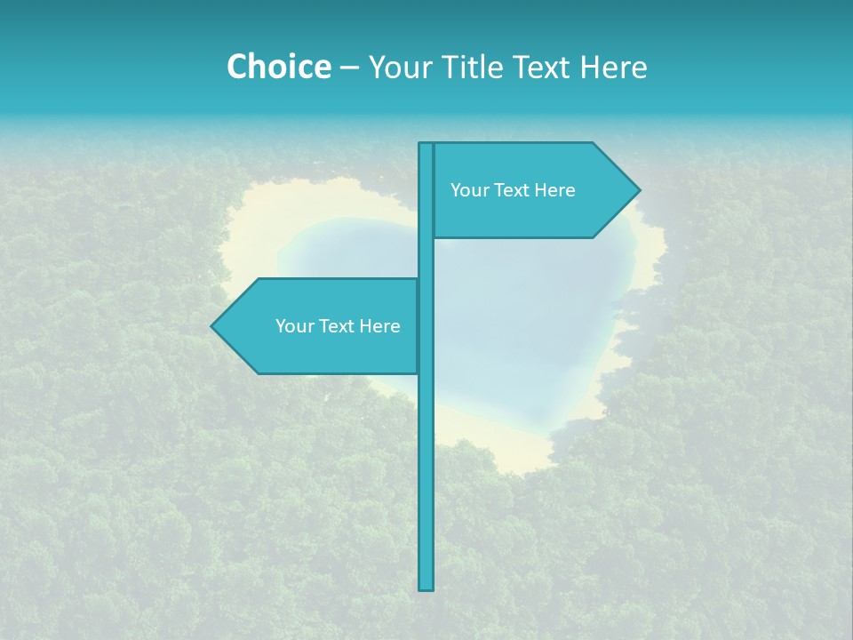 Heart Nature PowerPoint Template